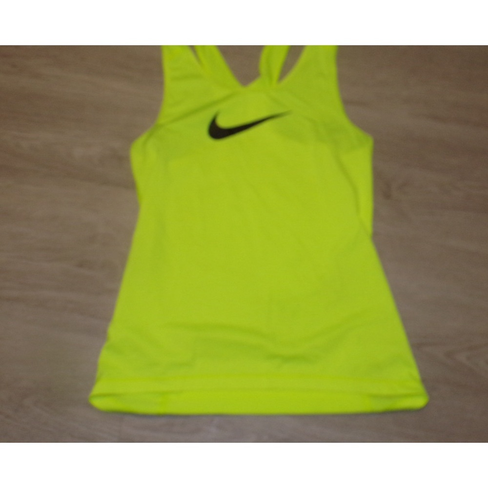 Nike Pro Yellow Tank Top